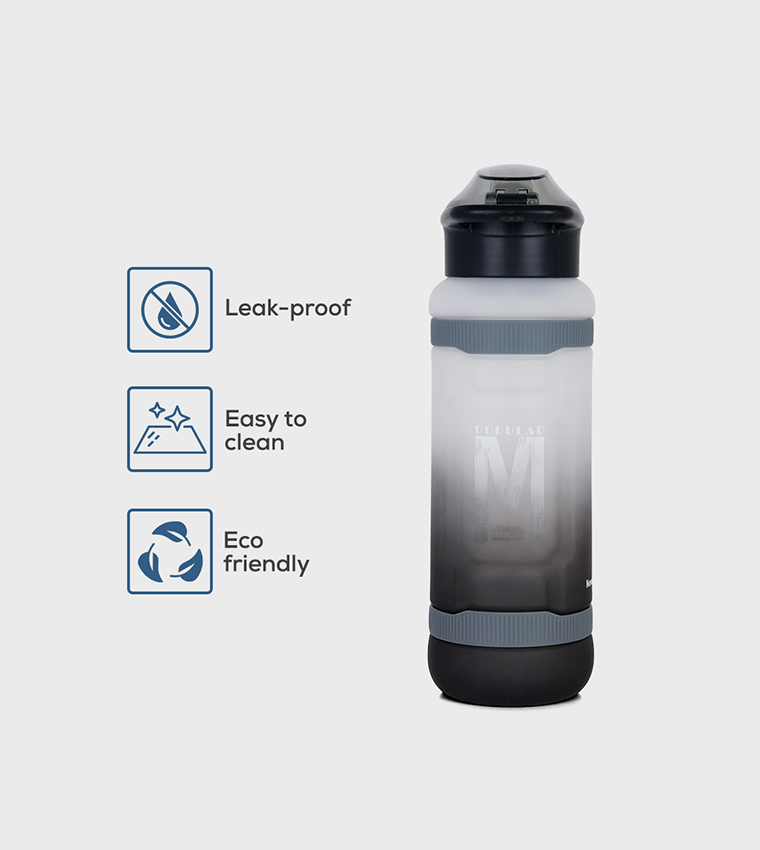 Ombre Water Bottle with Straw - 1000ml