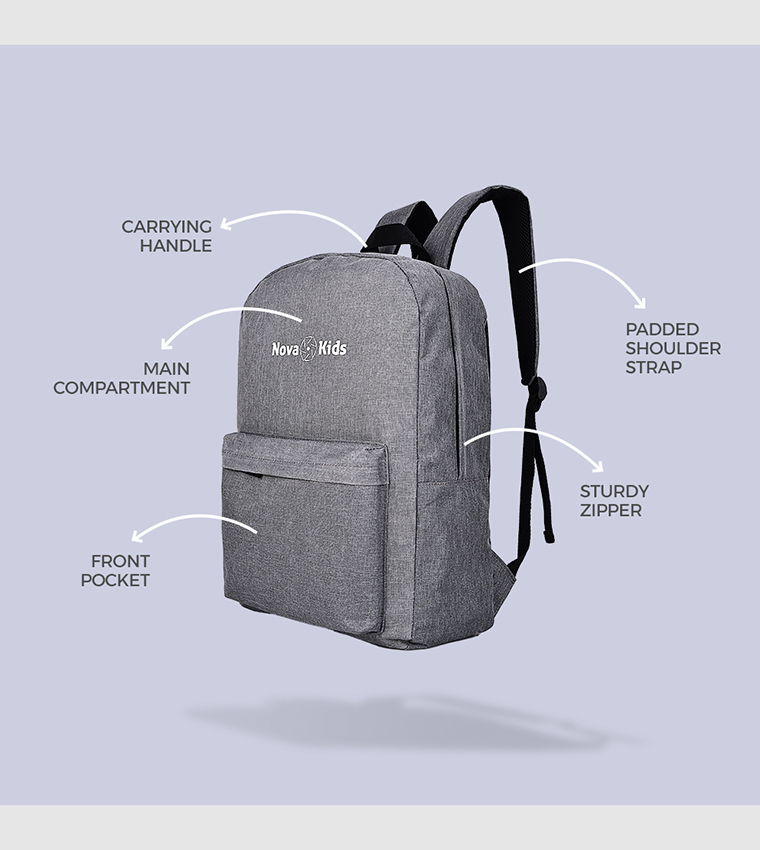 Logo Printed 17"-18L School Bag