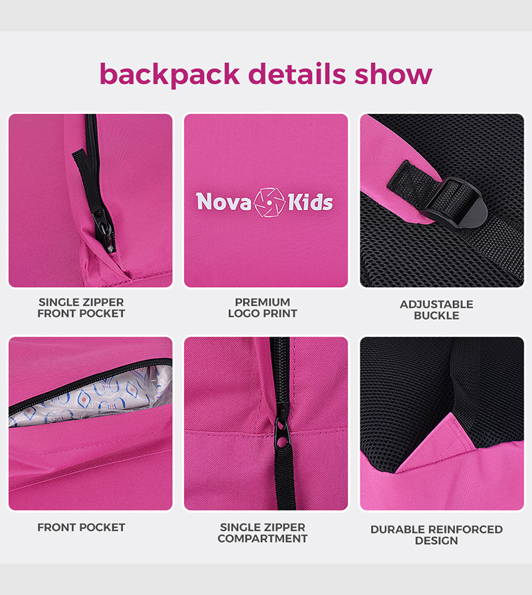 Logo Printed 17"-18L School Bag