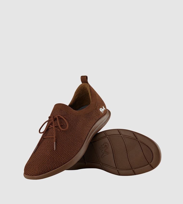 Relive Knit Lace Up Casual Shoes