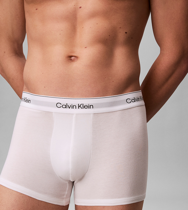 Pack of 3 Logo Waistband Trunks