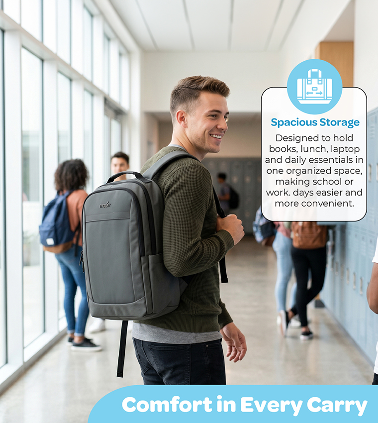 School Backpack with Laptop Compartment