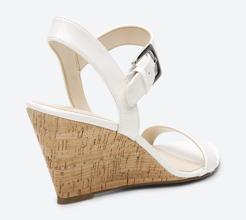 Kiani Wedge - White