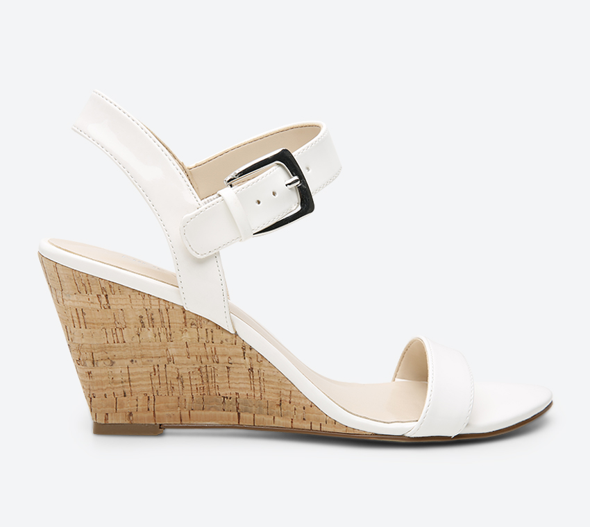 Kiani Wedge - White
