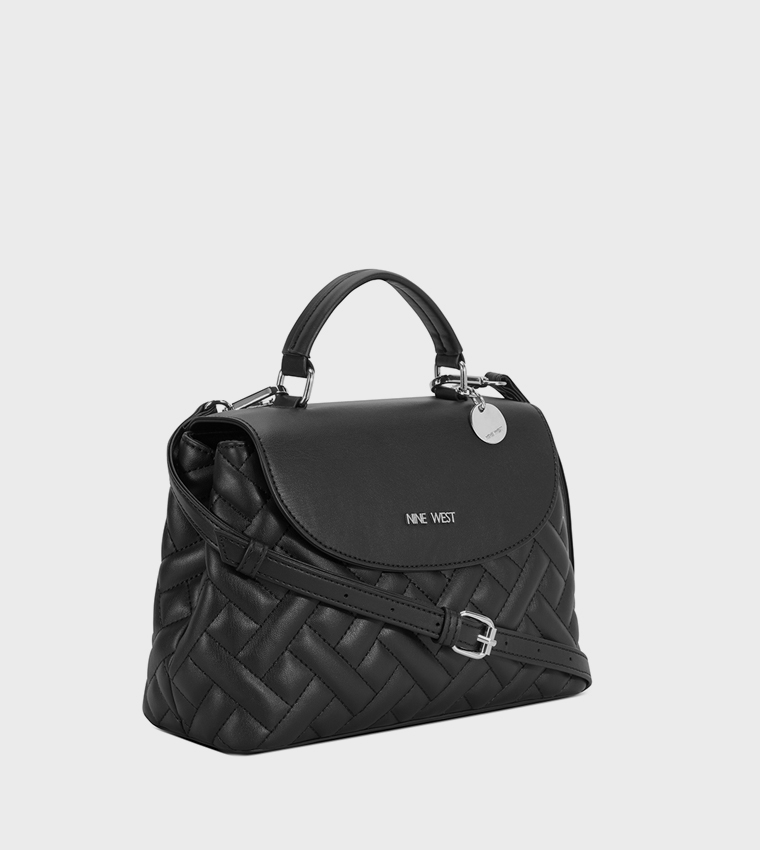 MAUREEN Quilted Top Handle Bag