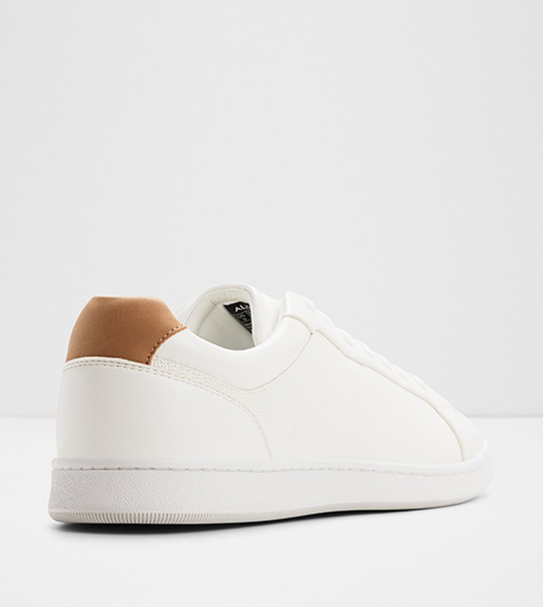 OBRIEN Textured Round Toe Lace Up Sneakers