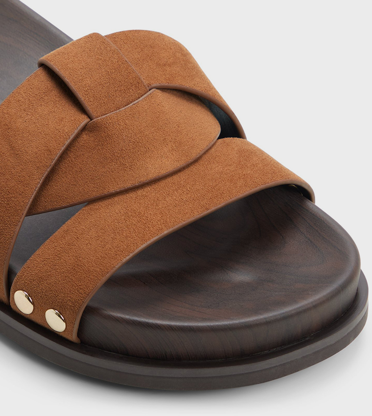 كول ات سبرنج  الصنادل المسطحة - حنطي Flat Sandals