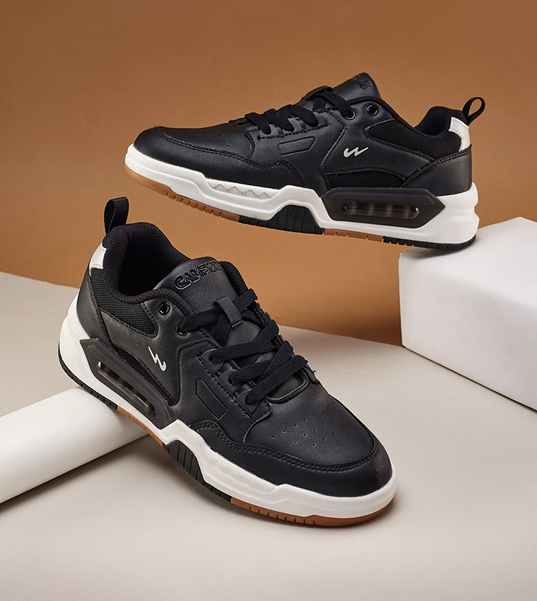 Logo Detail Platform Sneakers