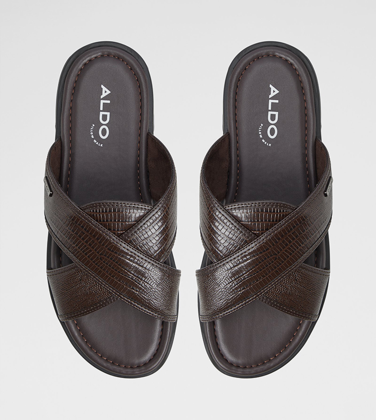 OLINO Criss-Cross Flat Sandals
