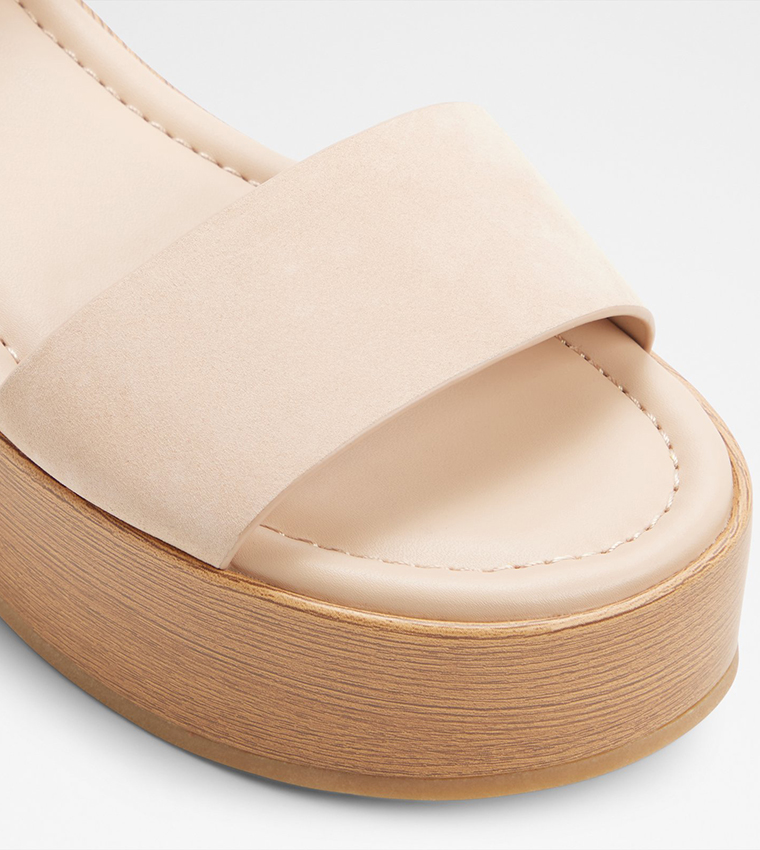 Aldo  Platforms - Beige Platforms
