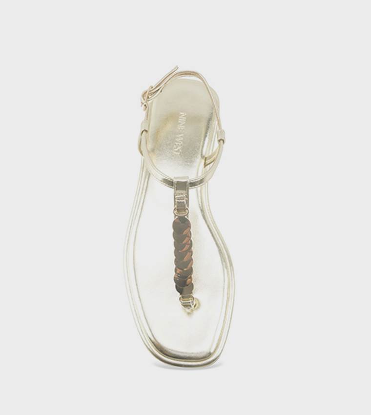 ORIA Ankle Strap Flat Sandals