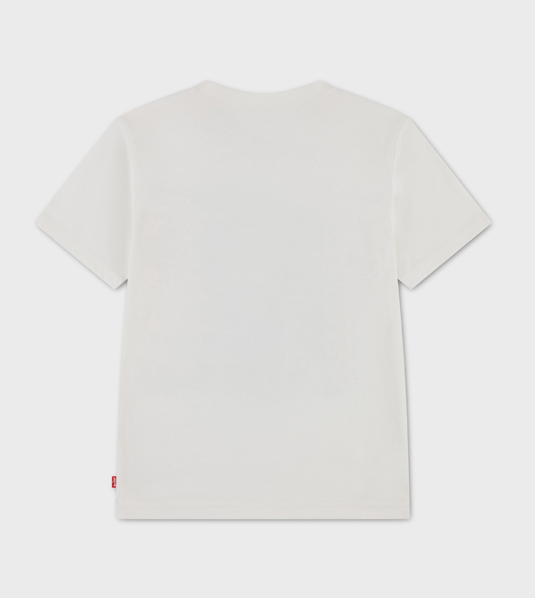 تيشيرت أطفال كاجوال كم قصير بطبعة