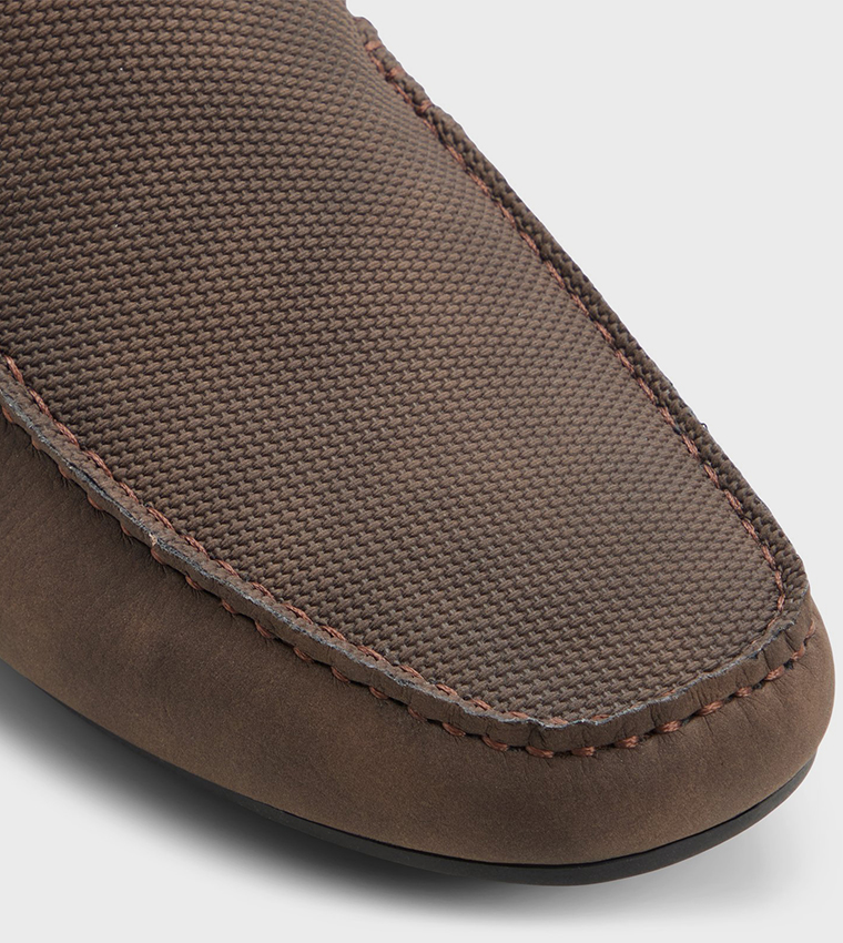 PAGANI Textured Moccasins