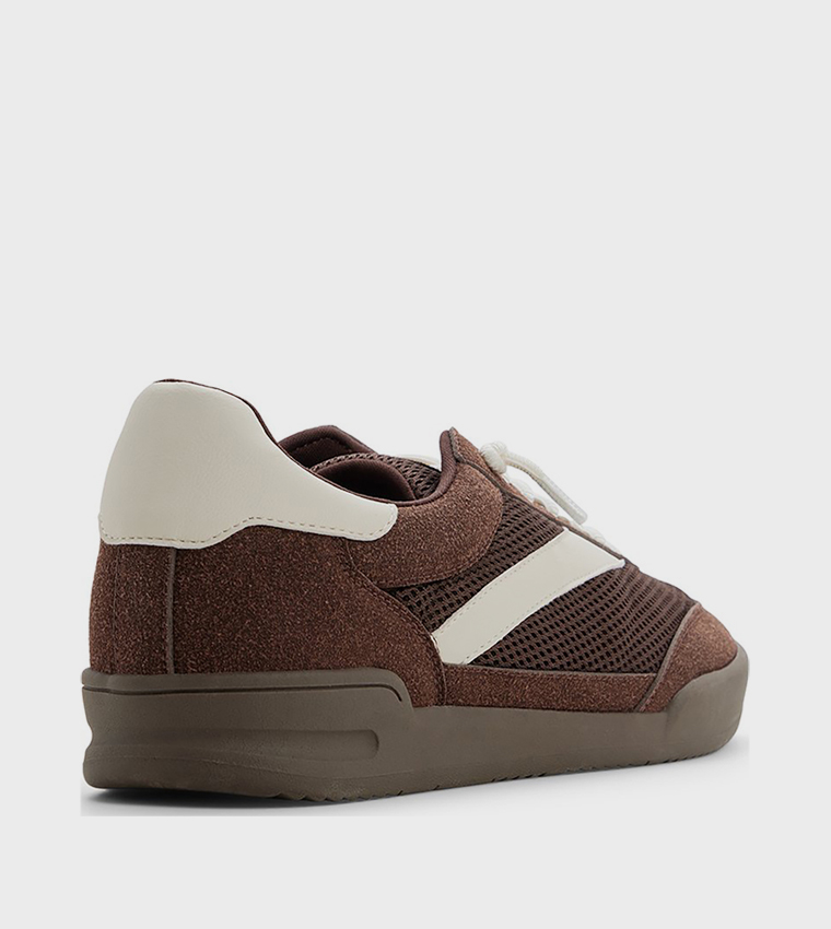 PAMONA Color Block Lace-Up Sneakers
