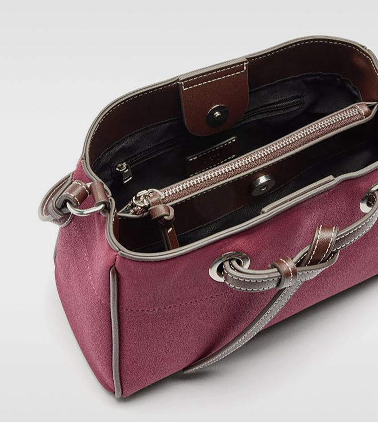 شنطة كروس بودي شبه جلد 