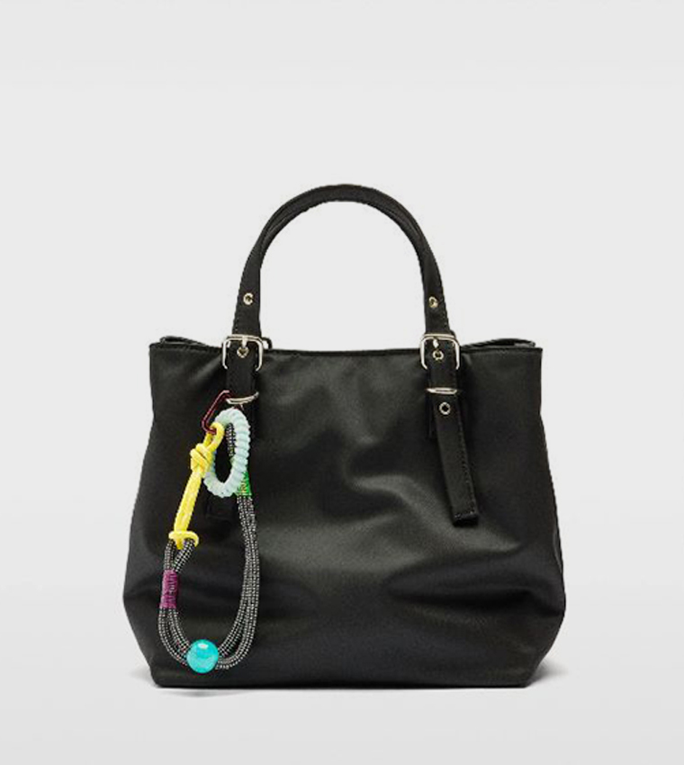 Textured Mini Tote Bag