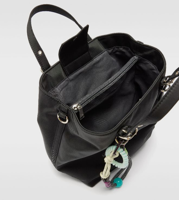 Textured Mini Tote Bag