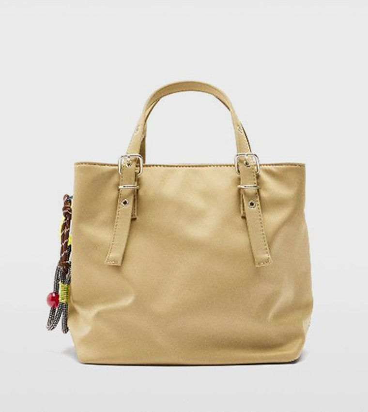 Textured Mini Tote Bag