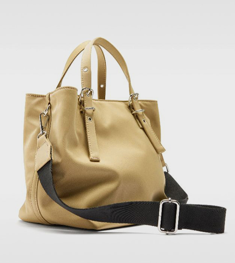 Textured Mini Tote Bag
