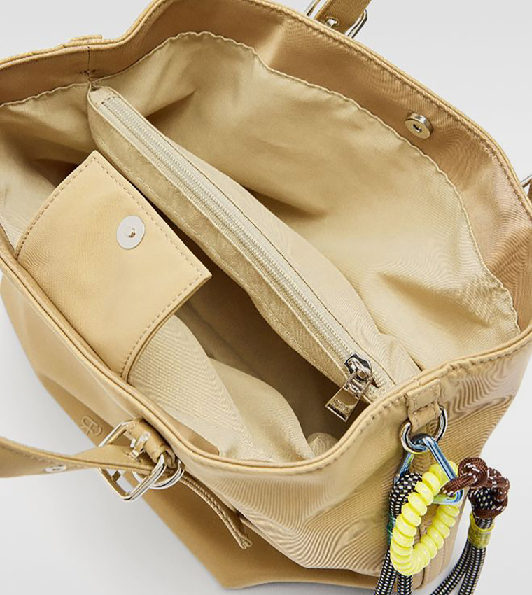 Textured Mini Tote Bag