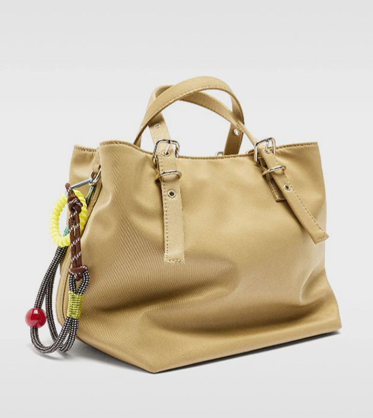Textured Mini Tote Bag