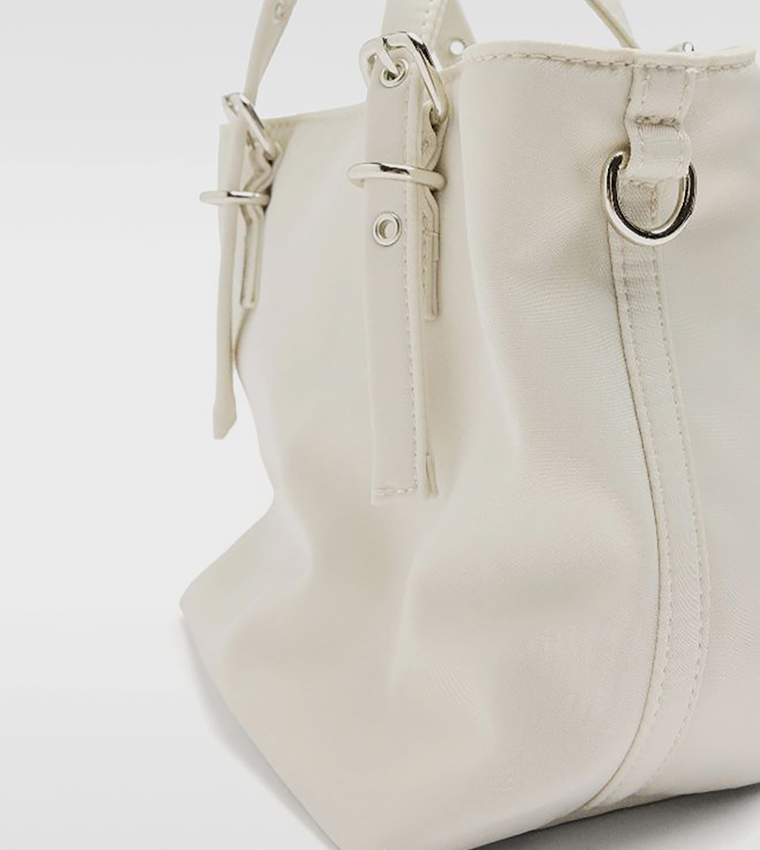 Textured Mini Tote Bag