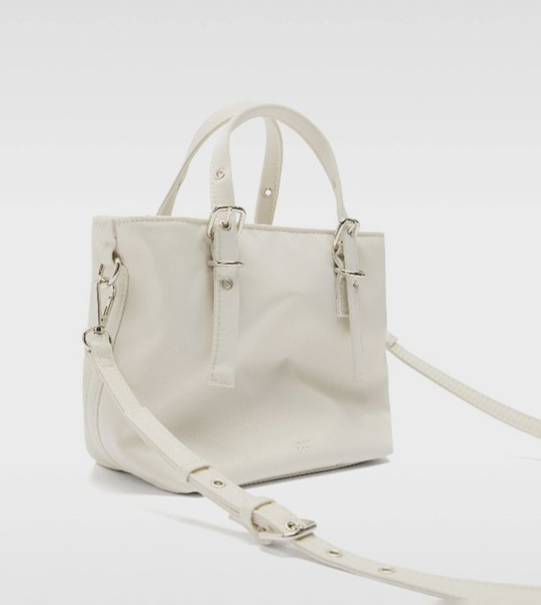 Textured Mini Tote Bag