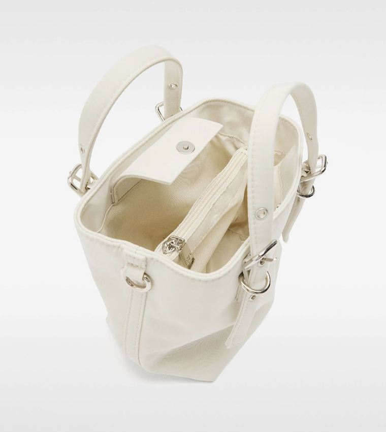 Textured Mini Tote Bag