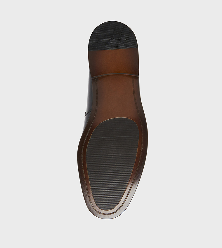 ستيف مادن  أحذية رسمية برباط - أسود Fomal Slip on