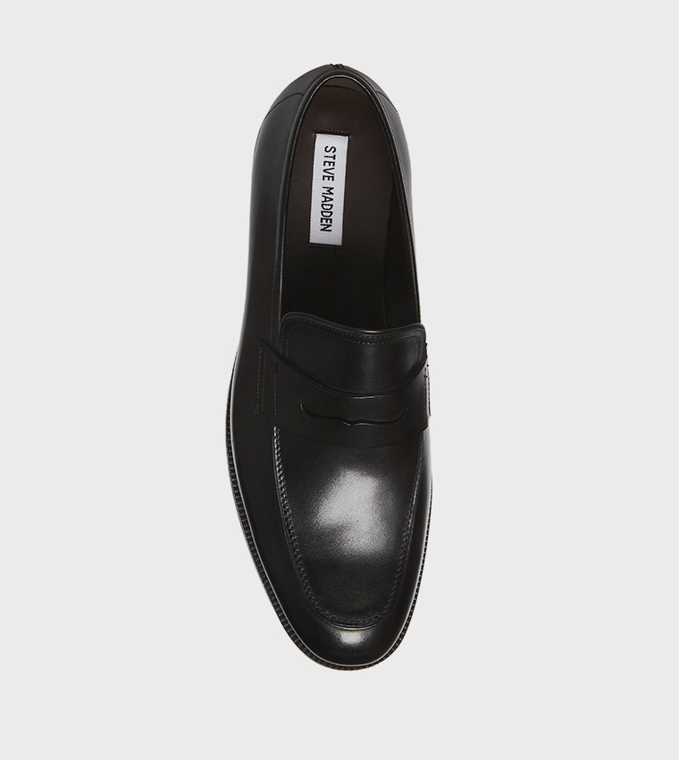 ستيف مادن  أحذية رسمية برباط - أسود Fomal Slip on