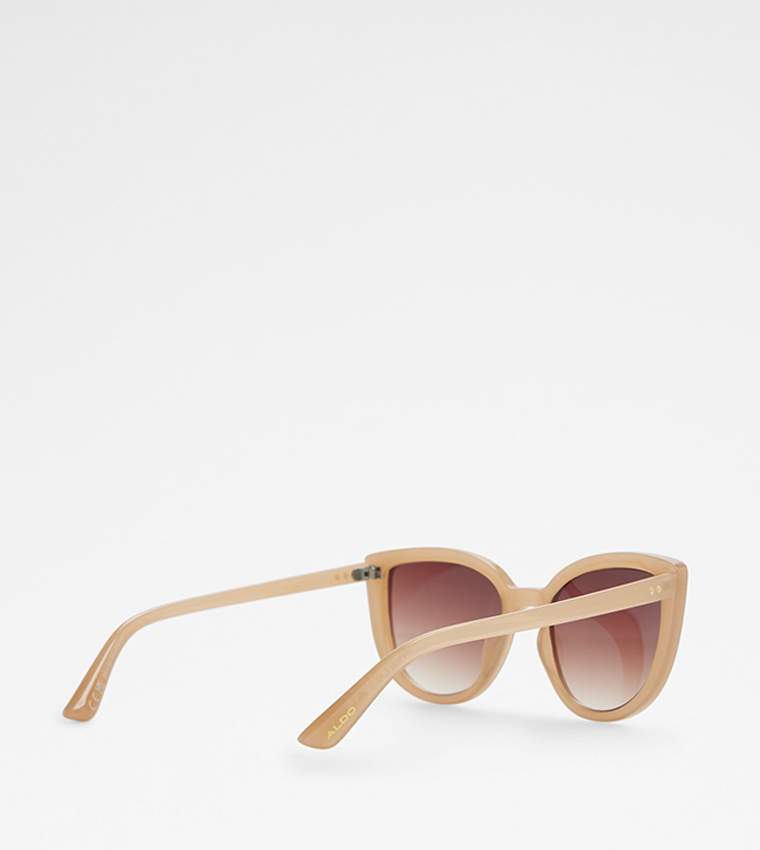 PASHEN Full-Rim Cat-Eye Sunglasses