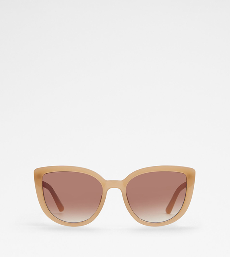 PASHEN Full-Rim Cat-Eye Sunglasses