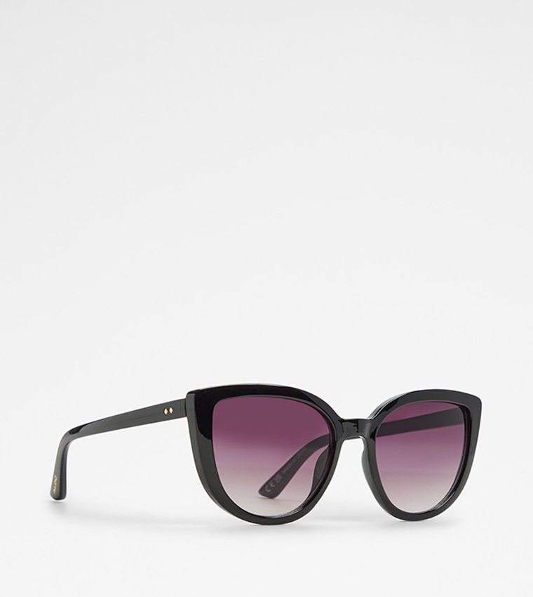PASHEN Full-Rim Cat-Eye Sunglasses