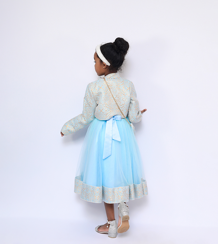Ddaniela  Party Dress - Blue Party Dress