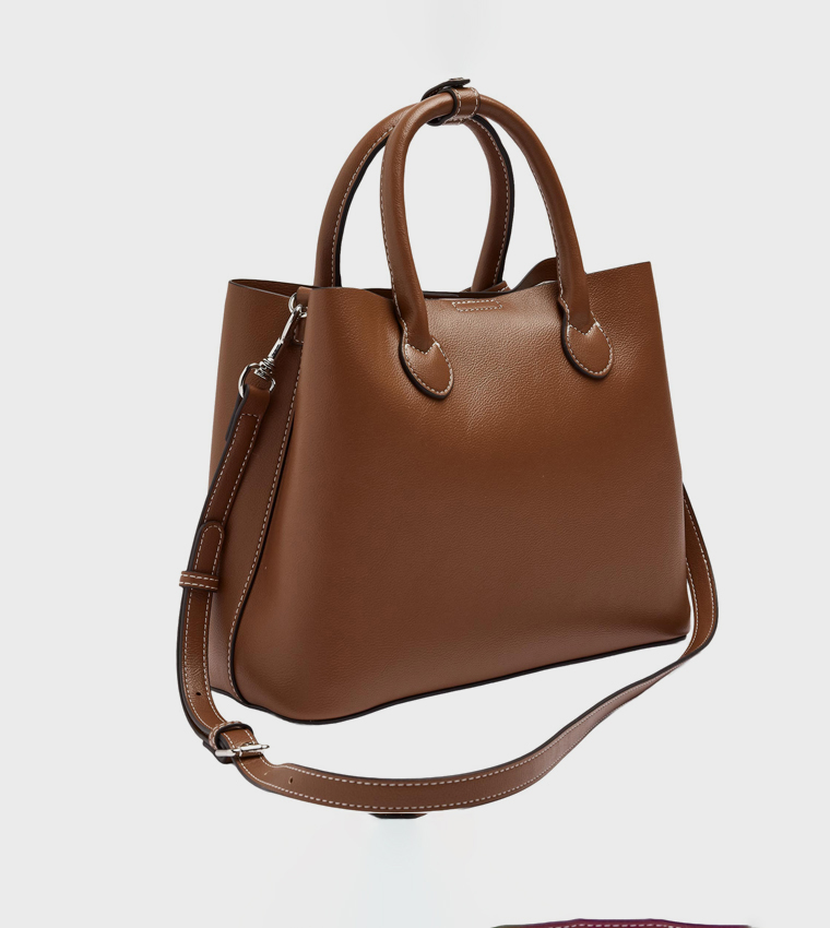 بارفواه  حقائب ساتشل  - بني  Satchel Bags