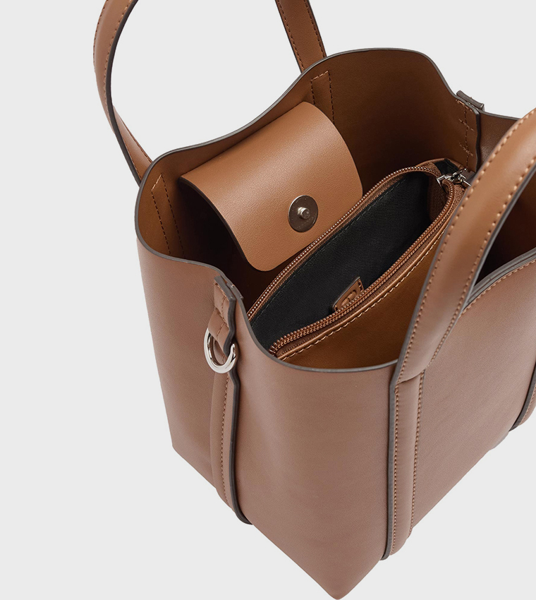 Parfois  Tote Bags - Brown Tote Bags