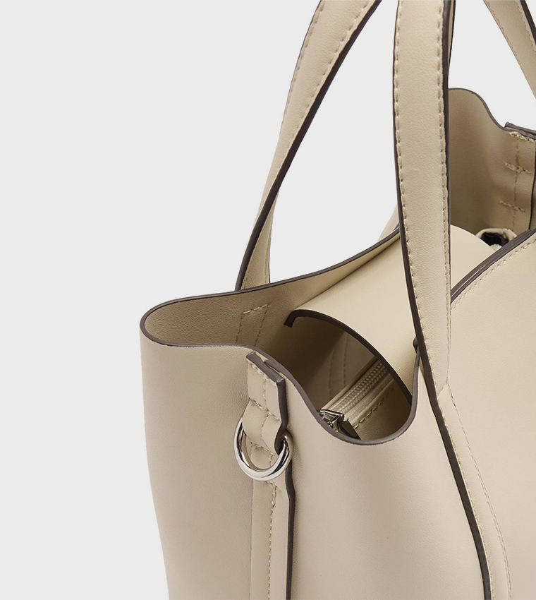 Parfois  Tote Bags - Beige Tote Bags