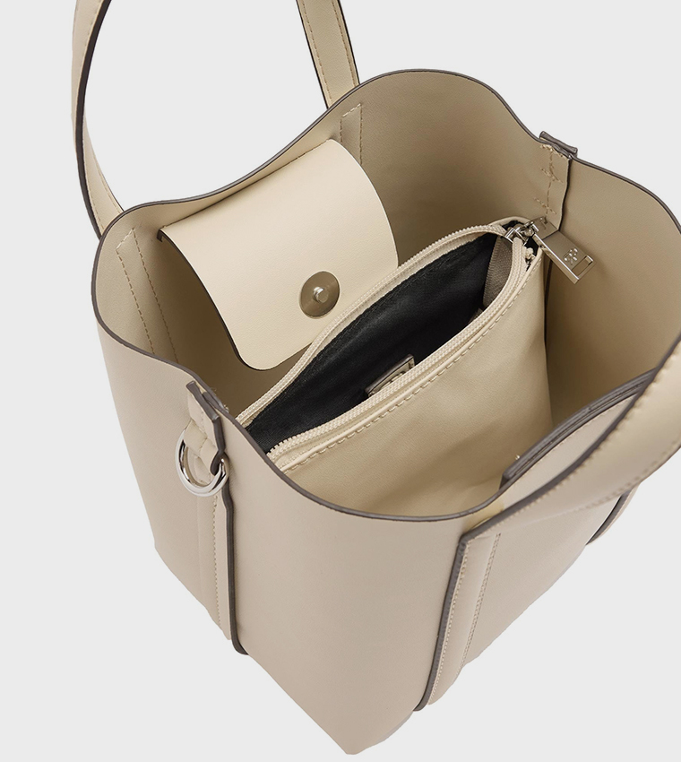 Parfois  Tote Bags - Beige Tote Bags