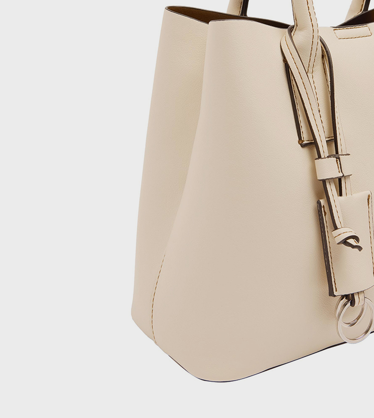 Parfois  Satchel Bags - Cream Satchel Bags