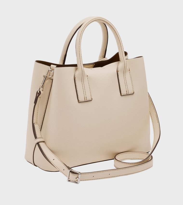 Parfois  Satchel Bags - Cream Satchel Bags