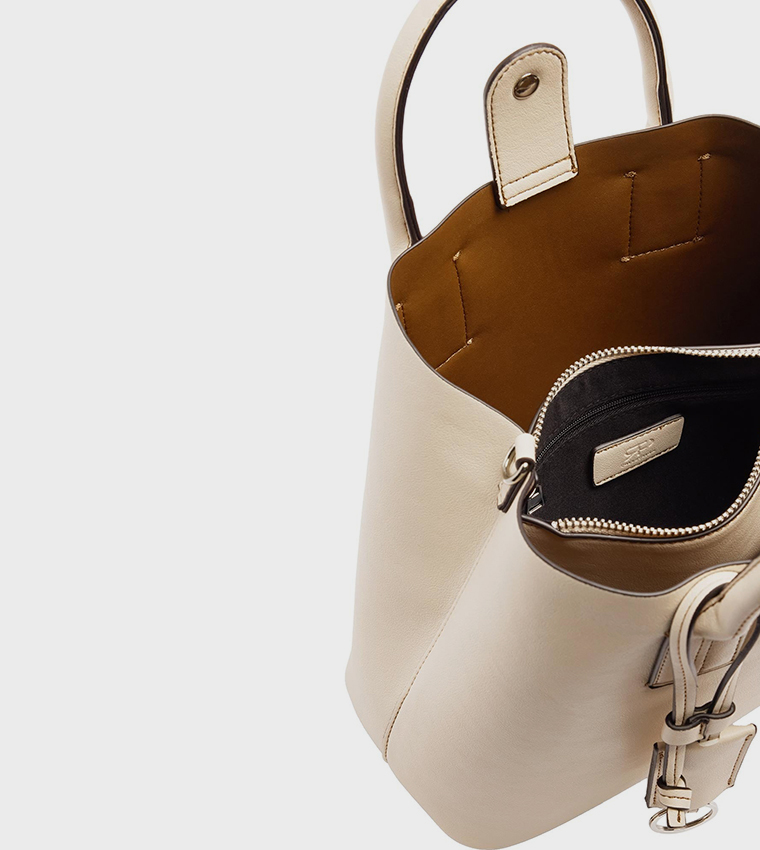 Parfois  Satchel Bags - Cream Satchel Bags
