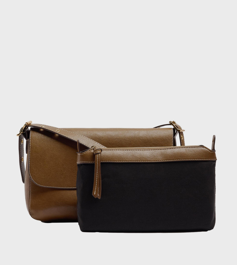 بارفواه  كروس  - بني  Cross Body Bags