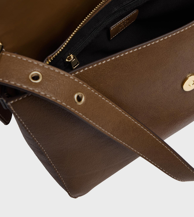 بارفواه  كروس  - بني  Cross Body Bags
