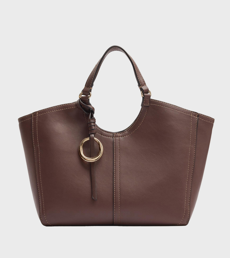 Parfois  Tote Bags - Brown Tote Bags