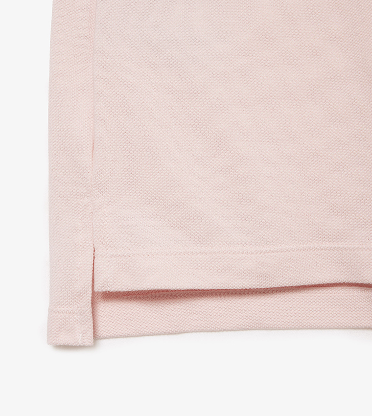 Logo Detail Short Sleeves Polo T-Shirt