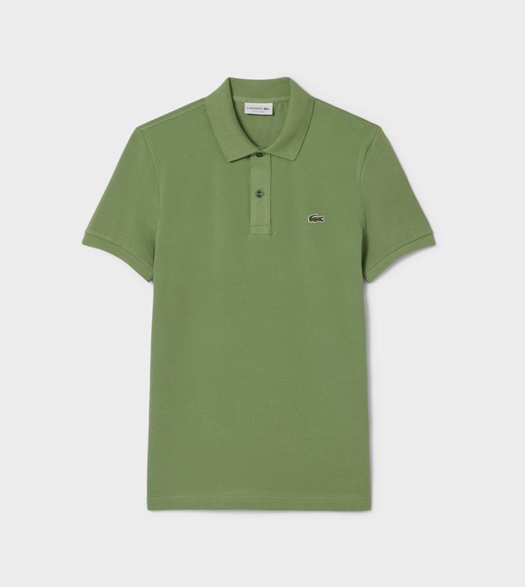 Logo Detail Short Sleeves Polo T-Shirt