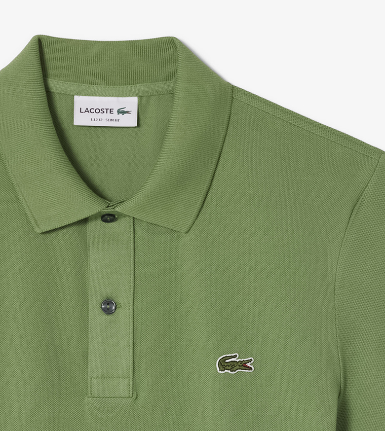 Logo Detail Short Sleeves Polo T-Shirt