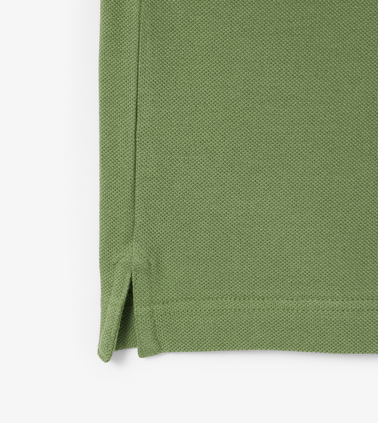 Logo Detail Short Sleeves Polo T-Shirt