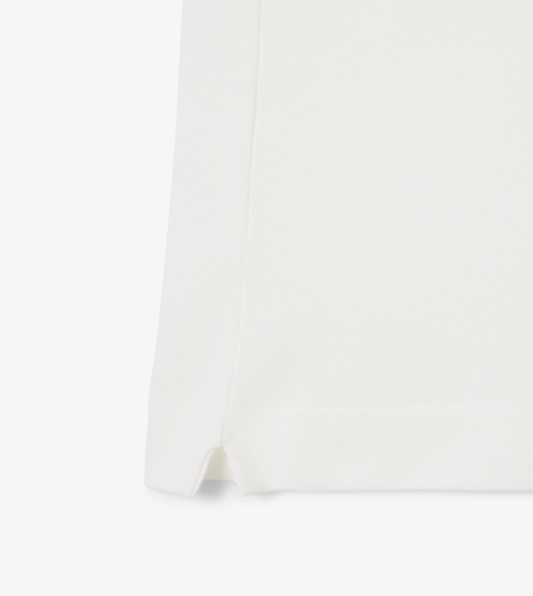 Logo Detail Short Sleeves Polo T-Shirt