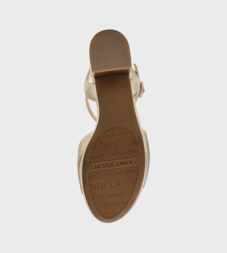 PIPE Solid Open Toe Heeled Sandals